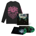 D2C Exclusive: Orchestra of Wolves - 2xLP - Green with Black & Pink Inkplosion + Orchestra Of Wolves by We Three Club