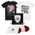 Grey Britain - 2xLP - Red & Black Marble + Grey Britain by Dan Mumford + Misery T-Shirt
