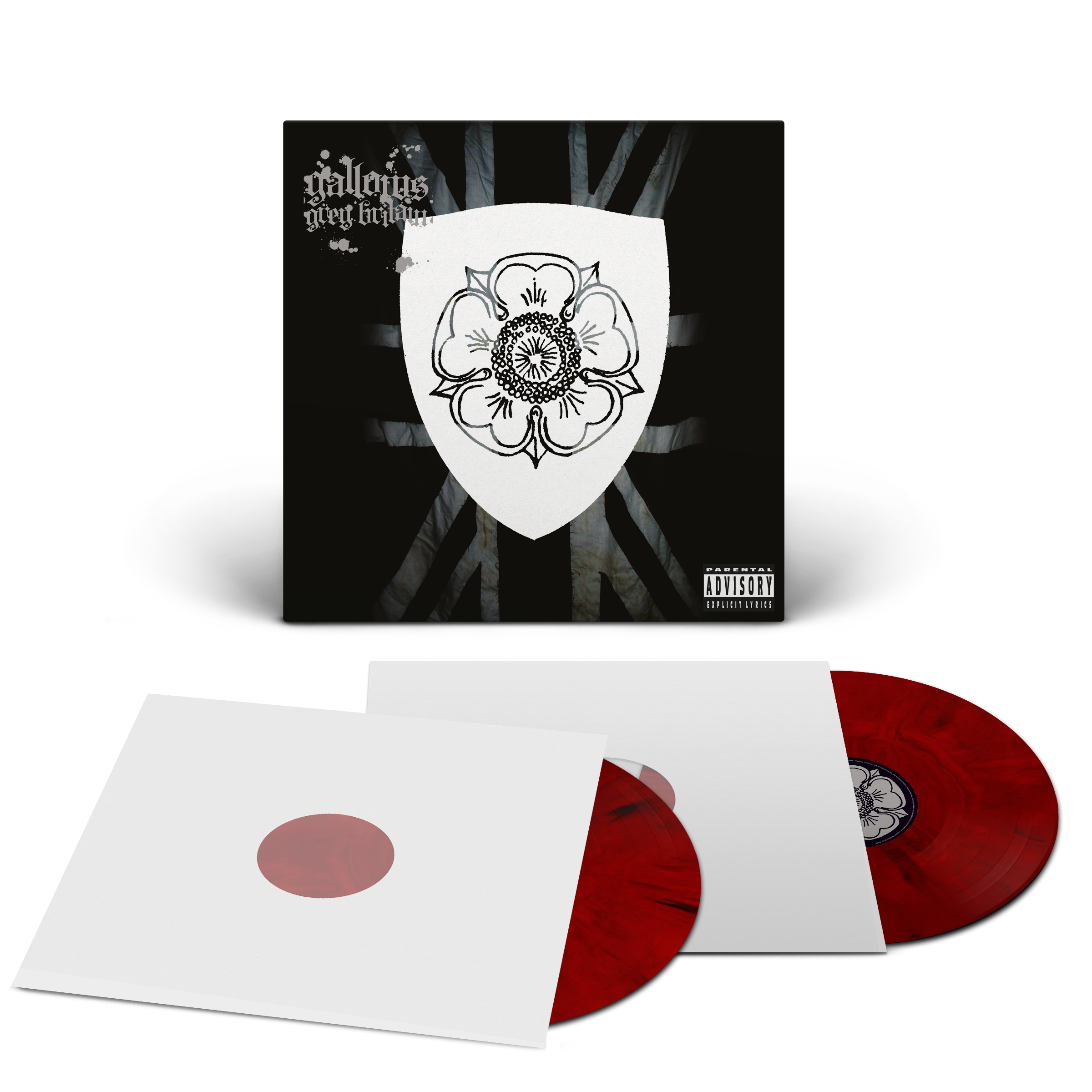 Grey Britain - 2xLP - Red & Black Marble